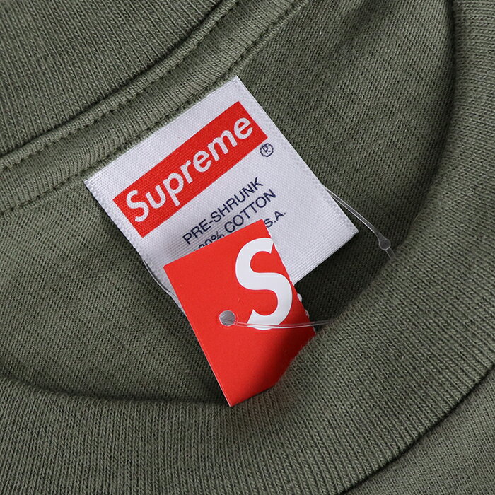 Supreme シュプリームCross Box Logo Tee /クロス ボックスロゴ TシャツOlive / オリーブ2020FW 国内正規品 新古品【中古】