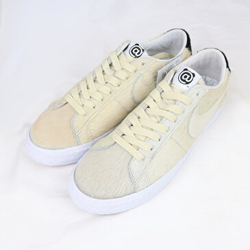 NIKE SB × Medicom Toy / ナイキ エスビー × メディコムトイ Blazer Low BE@RBRICK / ブレザー ロウ ベアブリック LIGHT CREAM/BLACK-LIGHT CREAM / ライトクリーム 【CZ4620-200】 2021 国内正規品 新古品【中古】