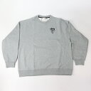 NIKE × STUSSY / ナイキ × ストゥーシーFleece Crew Sweatshirt / フリース クルー スウェット シャツGrey / グレー【DC4198-050】2021SS 正規品 新古品【中古】