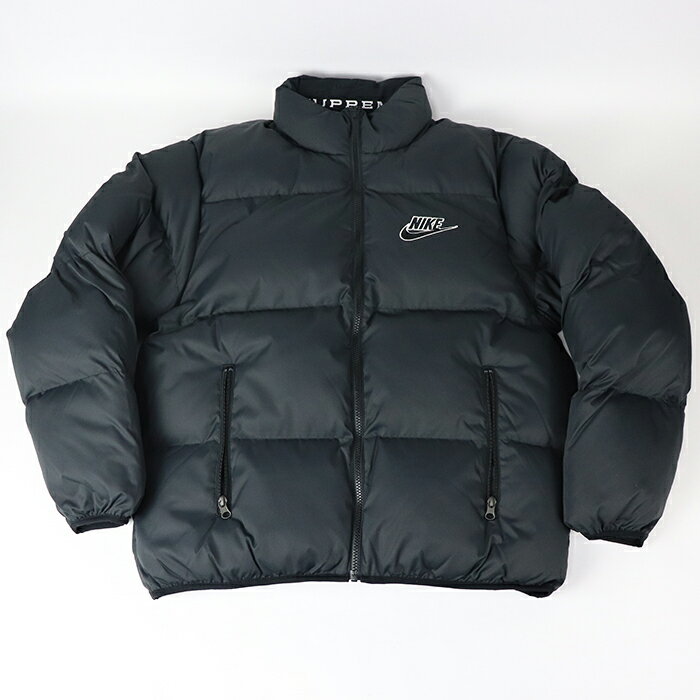 Supreme × Nike / シュプリーム ナイキReversible Puffy Jacket /リバーシブル パフィ ジャケットBlack / ブラック 黒2021SS 国内正規品 新古品【中古】