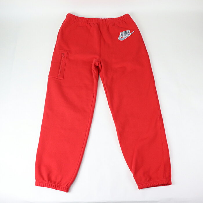 Supreme Nike Cargo Sweatpant Red /シュプリーム ナイキ カーゴ スウェットパンツ レッド 赤2021SS 国内正規品 新古品【中古】