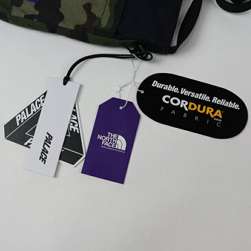The North Face x Palace Purple Label Cordura Nylon Shoulder Bag Camouflage / ザ ノース フェイス x パレス パープル ラベル コーデュラ ナイロン ショルダー バッグ カモフラージュ2021SS 国内正規品 タグ付き 新古品【中古】