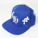 Chrome Hearts Cross Patch Baseball Hat Blue/クロムハーツ クロス パッチ ベースボール ハット ブルー 青正規品 新...