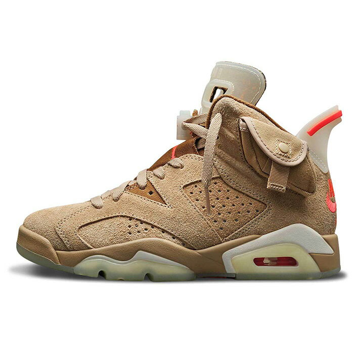 2021 Travis Scott × Nike Air Jordan 6 British Khaki / トラヴィス スコット × ナイキ エア ジョーダン 6 ブリティッシュ カーキ 【DH0690-200】 国内正規品 新古品 【中古】