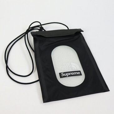 Supreme × The North Face Summit Series Outer Tape Seam Neck Pouch Black / シュプリーム × ザ ノース フェイス サミット シリーズ アウター テープ シーム ネック ポーチ ブラック 2021SS 国内正規品 タグ付き 新古品【中古】