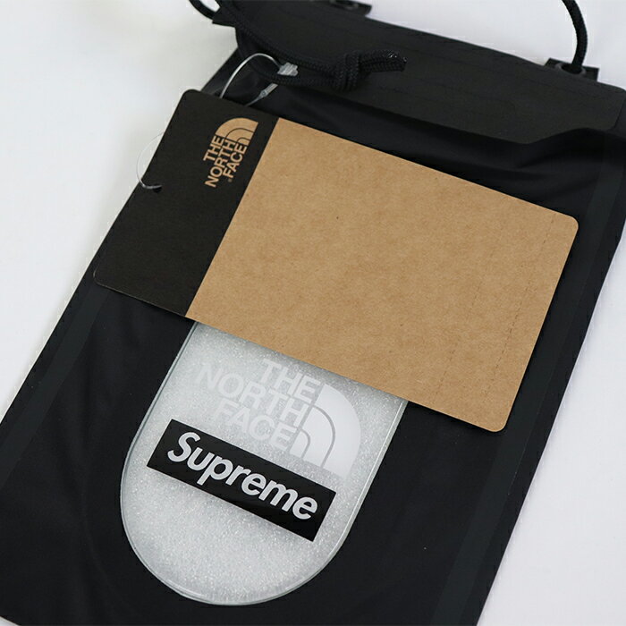 Supreme × The North Face Summit Series Outer Tape Seam Neck Pouch Black / シュプリーム × ザ ノース フェイス サミット シリーズ アウター テープ シーム ネック ポーチ ブラック 2021SS 国内正規品 タグ付き 新古品【中古】