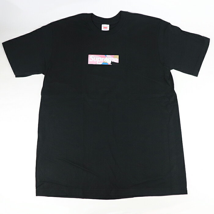 2021SS Supreme x Emilio Pucci / シュプリーム エミリオ プッチBox Logo Tee Black/Pink / ボックス ロゴ Tシャツ　ブラック ピンク 黒2021SS 国内正規品 新古品