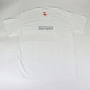 2021SS Supreme / シュプリームKAWS Chalk Logo Tee White / カウズ チョーク ロゴ Tシャツ ホワイト 白2021SS 正規品 新古品【中古】