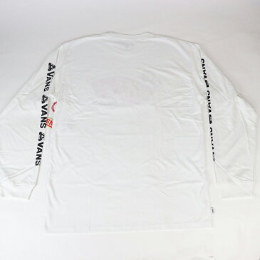 PALACE x VANS / パレス バンズDuckout Long Sleeve Tee / ダックアウト ロングスリーブ 長袖 TシャツWhite / ホワイト 白2021 国内正規品 新古品【中古】