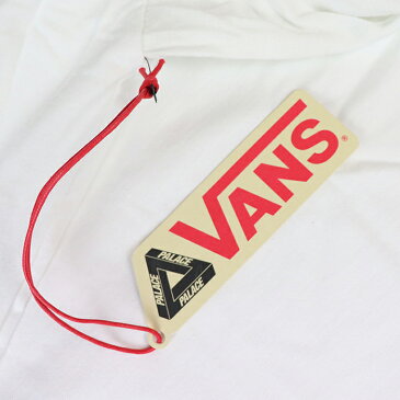 PALACE x VANS / パレス バンズDuckout Long Sleeve Tee / ダックアウト ロングスリーブ 長袖 TシャツWhite / ホワイト 白2021 国内正規品 新古品【中古】