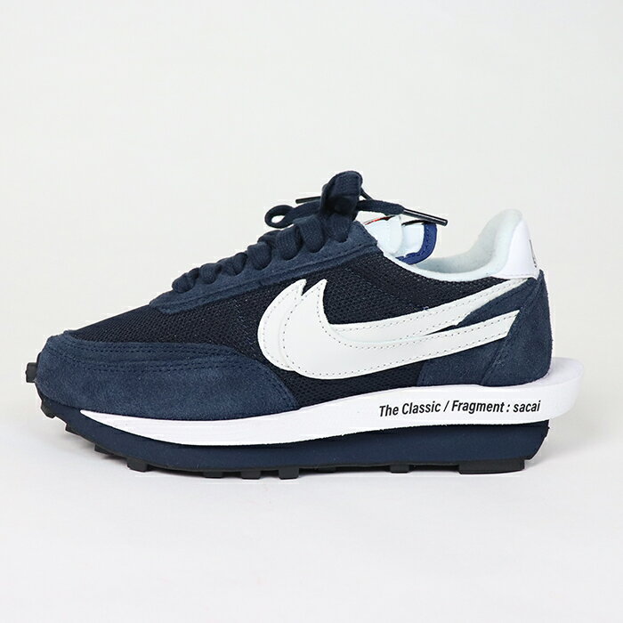 NIKE × sacai × Fragment Design / ナイキ サカイ フラグメント デザインLD Waffle Blackened Blue / ワッフル ブラックエンデッド ブルー【DH2684-400】 2021 正規品 新古品【中古】