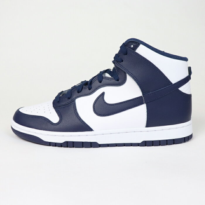 2021 Nike ナイキDunk High "Championship Navy" /ダンク ハイ チャンピオンシップ ネイビーWhite/Midnight Navy /ホワイト ミッドナイトネイビー 国内正規品 新古品 