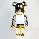 MEDICOM TOY / メディコムトイBE@RBRICK MEDICOM TOY PLUS GOLD CHROME Ver. 1000％ /ベアブリック メディコムトイ プラス ゴールド クローム バージョン2021 国内正規品 新古品【中古】