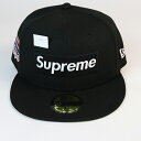 2021FW Supreme / シュプリームNo Comp Box Logo New Era /ノー コンプ ボックス ロゴ ニュー エラBlack / ブラック 黒2021AW 正規品 新古品【中古】