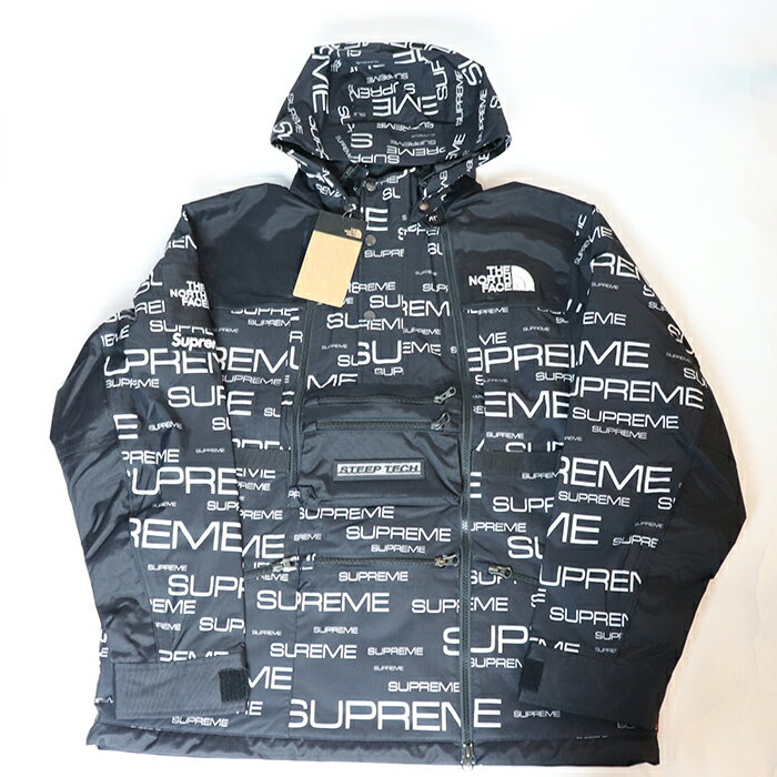 2021FW Supreme × The North Face / シュプリーム ザ ノース フェイスSteep Tech Apogee Jacket /スティープテック アポジー ジャケットBlack / ブラック 黒2021AW 国内正規品 タグ付き 新古品