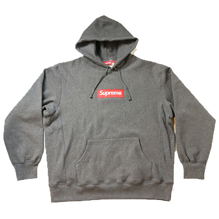 トップス, パーカー Supreme Box Logo Hooded Sweatshirt Charcoal 2021AW 