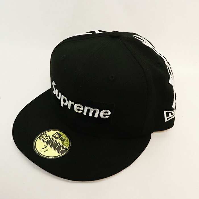 Supreme / New York Yankeesシュプリーム ニューヨーク ヤンキースBox Logo New Era /ボックス ロゴ ニューエラ Cap キャップBlack / ブラック 黒2021AW 正規品 新古品【中古】