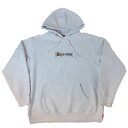 Supreme / Vv[ Bling Box Logo Hooded Sweatshirt Gray/ uO{bNXSt[fB[EFbgVcO[2022SS Ki VÕiyÁz