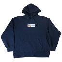 Supreme / シュプリームBling Box Logo Hooded Sweatshirt /ブリング ボックスロゴ フーデッドスウェットシャツ フーディ― パーカーNavy / ネイビー2022SS 国内正規品 新古品【中古】