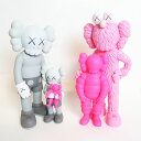 MEDICOM TOY / メディコムトイKAWS Family / カウズ ファミリーGREY/PINK/FLUORO PINK / グレー/ピンク/フルオロ ピンクフィギュア正規品 新古品【中古】