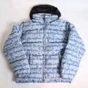 Supreme / シュプリーム Fat Tip Jacquard Denim Puffer Jacket Blue /ファット ティップ ジャガード デニム パファー ジャケット ブルー2022SS 正規品 新古品【中古】