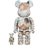 MEDICOM TOY / メディコムトイThe British Museum BE@RBRICK"Tomb-Painting of Nebamun"100％ & 400％ザ ブリティッシュ ミュージアム ベアブリックトゥーム ペインティング ネブアメン2022 国内正規品 新古品【中古】