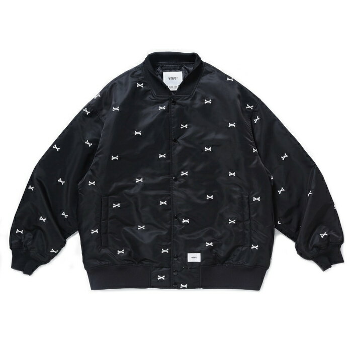 WTAPS / ダブルタップスTEAM / JACKET / NYLON. TWILL. TEXTILEチーム ジャケット ナイロン ツイル テキスタイルBlack / ブラック 黒2022SS 国内正規品 新古品