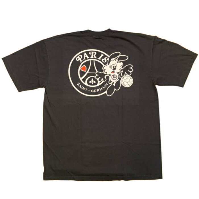 Verdy × PSG / ヴェルディ パリサンジェルマン /S/S T-Shirt #2 / ショートスリーブ TシャツBlack / ブラック 黒Paris Saint Germain Tee正規品 新古品【中古】