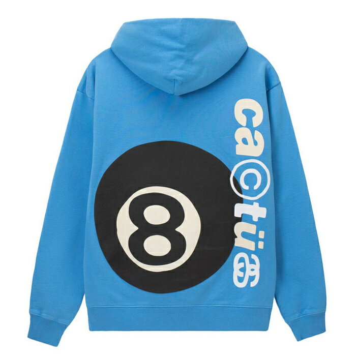 Stussy & Cactus Planet Flea Market /ステューシー カクタス プラネット フリー マーケット8 Ball Pigment Dyed Hoodie /8ボール ピグメント ダイ フーディー パーカーBlue / ブルー 青2022SS CPFM 正規品 新古品【中古】