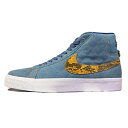 2022FW Supreme × NIKE SB / シュプリーム ナイキBlazer Mid / ブレーザー ミッドDenim / デニム 青【DX8421-400】2022AW 正規品 新古品【中古】