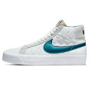 2022 NIKE SB / ナイキBlazer Mid EK Summit White/Night Shade-White /ブレーザー ミッド エリックコストンサミットホワイト ナイトシェイド 白【DO9399-100】正規品 新古品【中古】