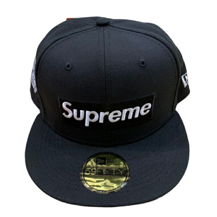 2022FW Supreme / シュプリームMoney Box Logo New Era /マネー ボックスロゴ ニューエラ Cap キャップBlack / ブラック 黒2022AW 国内正規品 新古品【中古】