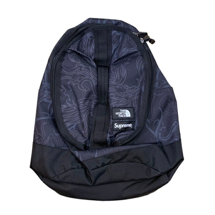 楽天PALM　NUT2022FW Supreme × THE NORTH FACE /シュプリーム ザ ノースフェイスSteep Tech Backpack /スティープテック バックパックBlack Dragon / ブラック ドラゴン 黒2022AW 国内正規品 新古品【中古】