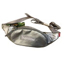 2022FW Supreme / シュプリームSmall Waist Bag / スモール ウエストバッグSilver / シルバー2022AW 正規品 新古品...