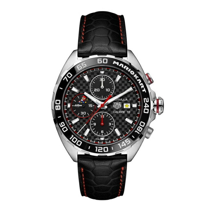 TAG Heuer Formula1 × MARIO KARTLimited Edition Chronographタグ ホイヤー フォーミュラ1 × マリオカートリミテッド エディション クロノグラフ世界3000本限定 腕時計2022 国内正規品 新古品【中古】