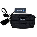 2022FW Supreme / シュプリームPuffer Side Bag / パファー サイド バッグBlack / ブラック 黒2022AW 正規品 新古品【中古】