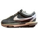 2022 sacai × NIKE / サカイ ナイキZoom Cortez Grey / ズーム コルテッツ グレー【DQ0581-001】正規品 新古品【中古】