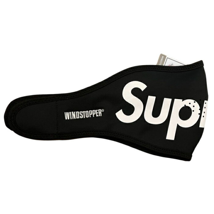 2022FW Supreme / シュプリームWindstopper Facemask / ウィンドストッパー フェイスマスクBlack / ブラック 黒2022AW 国内正規品 新古品【中古】