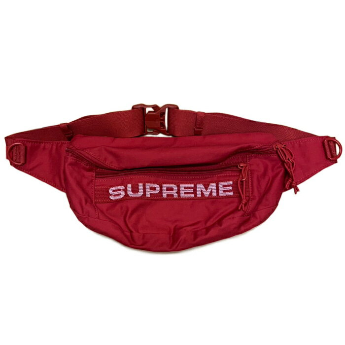 2023SS Supreme / シュプリームField Waist Bag /フィールド ウエストバッグRed / レッド 赤国内正規品 新古品【中古】