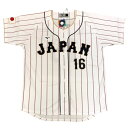 MIZUNO / ミズノ2023 WORLD BASEBALL CLASSIC日本代表 侍ジャパン プリントユニフォーム サイズF（フリー）大人 (ホーム)16 大谷翔平WBC 国内正規品 新古品【中古】