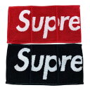 2023SS Supreme / シュプリームImabari Pocket Folding Towels (Set of 2) /今治 イマバリ ポケット フォールディング タオルBlack/Red / ブラック レッド 黒 赤国内正規品 新古品【中古】