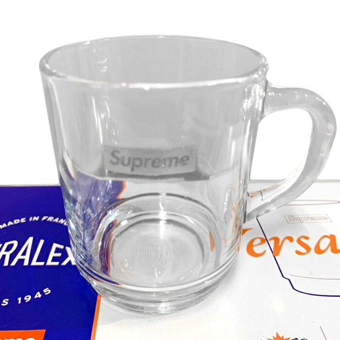 2023SS Supreme / シュプリームDuralex Glass Mugs (Set of 6) /デュラレックス グラス マグ セット オブ 6Clear / クリア国内正規品 新古品