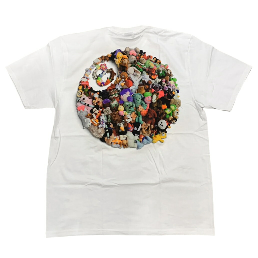 2023SS Stussy / ステューシーPlush Tee /プラッシュ TシャツWhite / ホワイト 白8 Ball 8ボール国内正規品 新古品【中古】