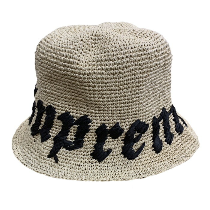 2023SS Supreme / シュプリームOld English Straw Crusher / オールド イングリッシュ ストロー クラッシャーNatural / ナチュラルHat ハット国内正規品 新古品【中古】