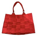 2023SS Supreme / シュプリームWoven Large Tote / ウーブン ラージトートRed / レッド 赤Bag トートバッグ国内正規品 新古品