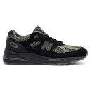 Stone Island × New Balance / ストーンアイランド × ニューバランス991V2 Black / ブラック 黒【U991SD2】2023 正規品 新古品【中古】