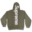 2023FW Supreme / シュプリームSatin Applique Hooded Sweatshirt /サテン アップリケ フーデッド スウェットシャ...