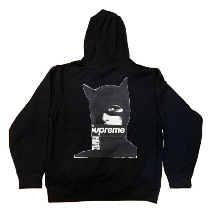 Supreme / シュプリームCatwoman Hooded Sweatshirt /キャットウーマン フーデッド スウェットシャツ フーディ― パーカーBlack / ブラック 黒2023FW 国内正規品 新古品