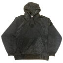 Supreme × Stone Island / シュプリーム × ストーンアイランドHooded Sweatshirt /フーデッド スウェットシャツ フーディ― パーカーBlack / ブラック 黒2023FW 国内正規品 新古品【中古】