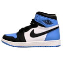 2023 NIKE / ナイキAir Jordan 1 Retro High OG "University Blue/UNC Toe" /エアジョーダン1 レトロ ハイ ユニバーシティブルー 青正規品 新古品